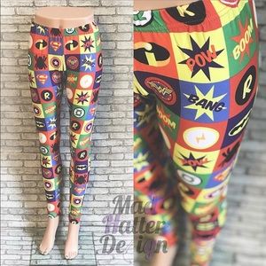 Super hero leggings